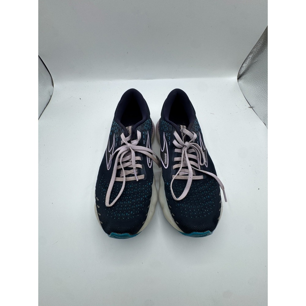 Brooks Glycerin Gts 20 1203701B499 Womens US 8.5B Running Shoes Blue Sneaker